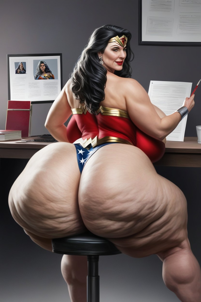 Ass Triple Width Of Shoulders, Laughing, Superhero AI Porn