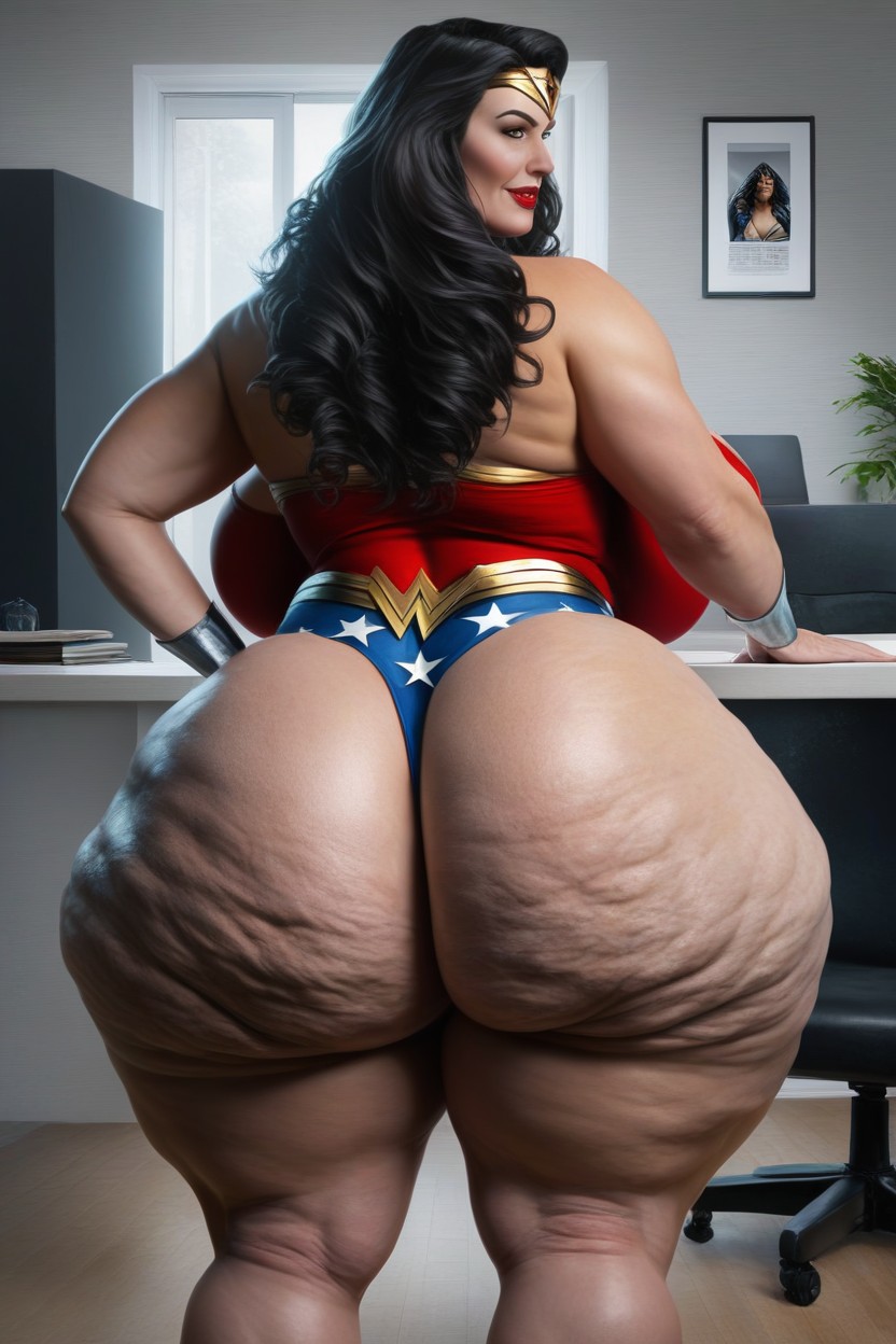 50+, Super Thick Thighs, Extremely Large Ass AI Porn