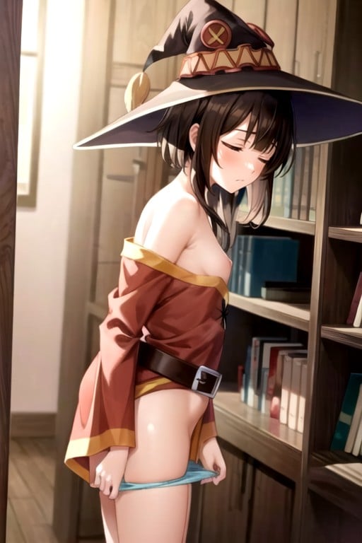 Megumin (isekai Quartet), Triste, Nu Hentai IA pornografia