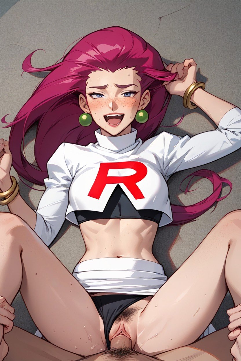 Orgasm, She Sucking A Normal Big Cock, Team Rocket Uniform Furry AI Porn