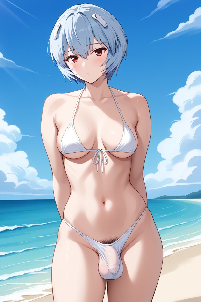 Cock In Panties, 小乳, Rei Ayanami From Neon Genesis人妖AI色情