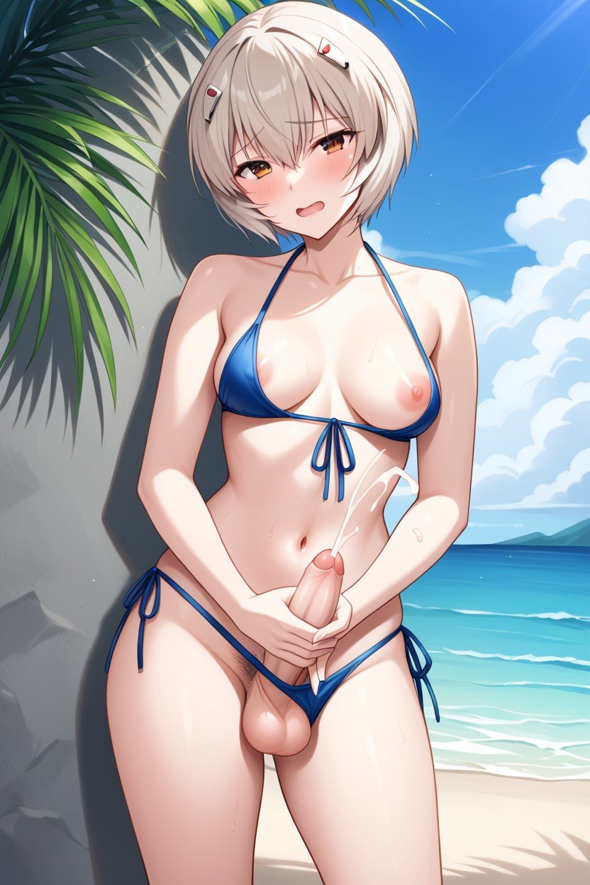 Debout, Rei Ayanami From Neon Genesis, Petit CulPorno IA transsexuelle