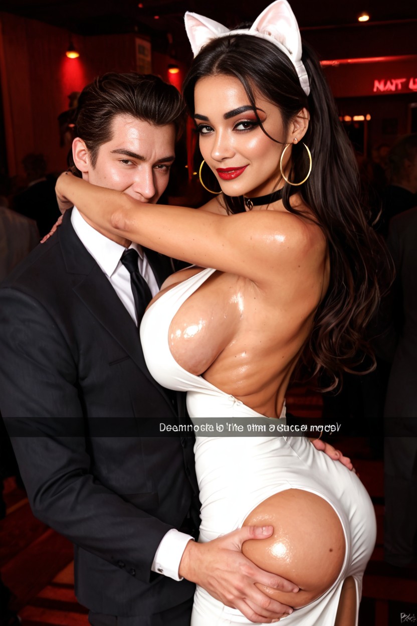 Carry Sex, Red Lipstick, Eyes Half Closed AI Porn