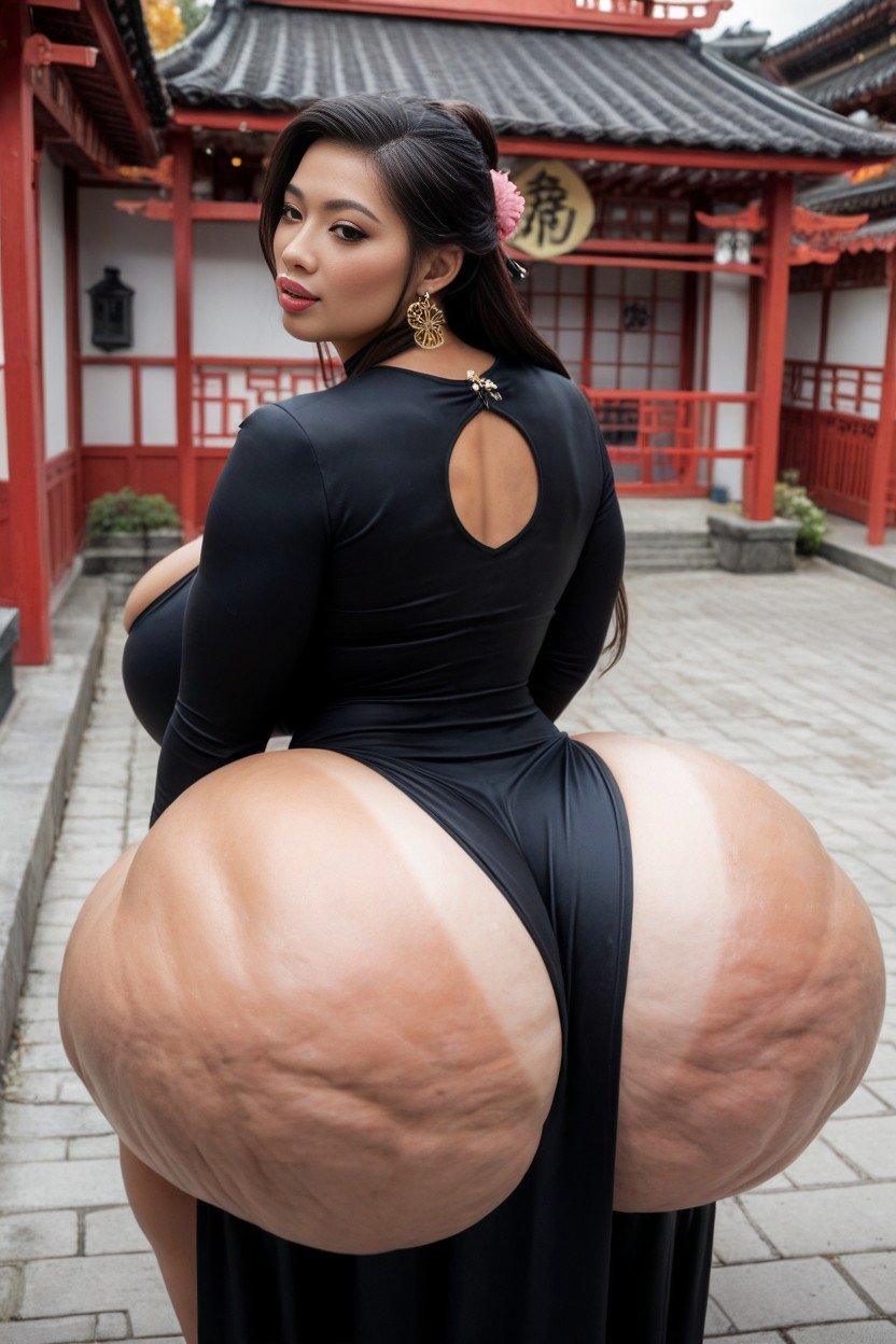 Giant Ass, Massive Fake Ass, Massive BblPorno IA transsexuelle