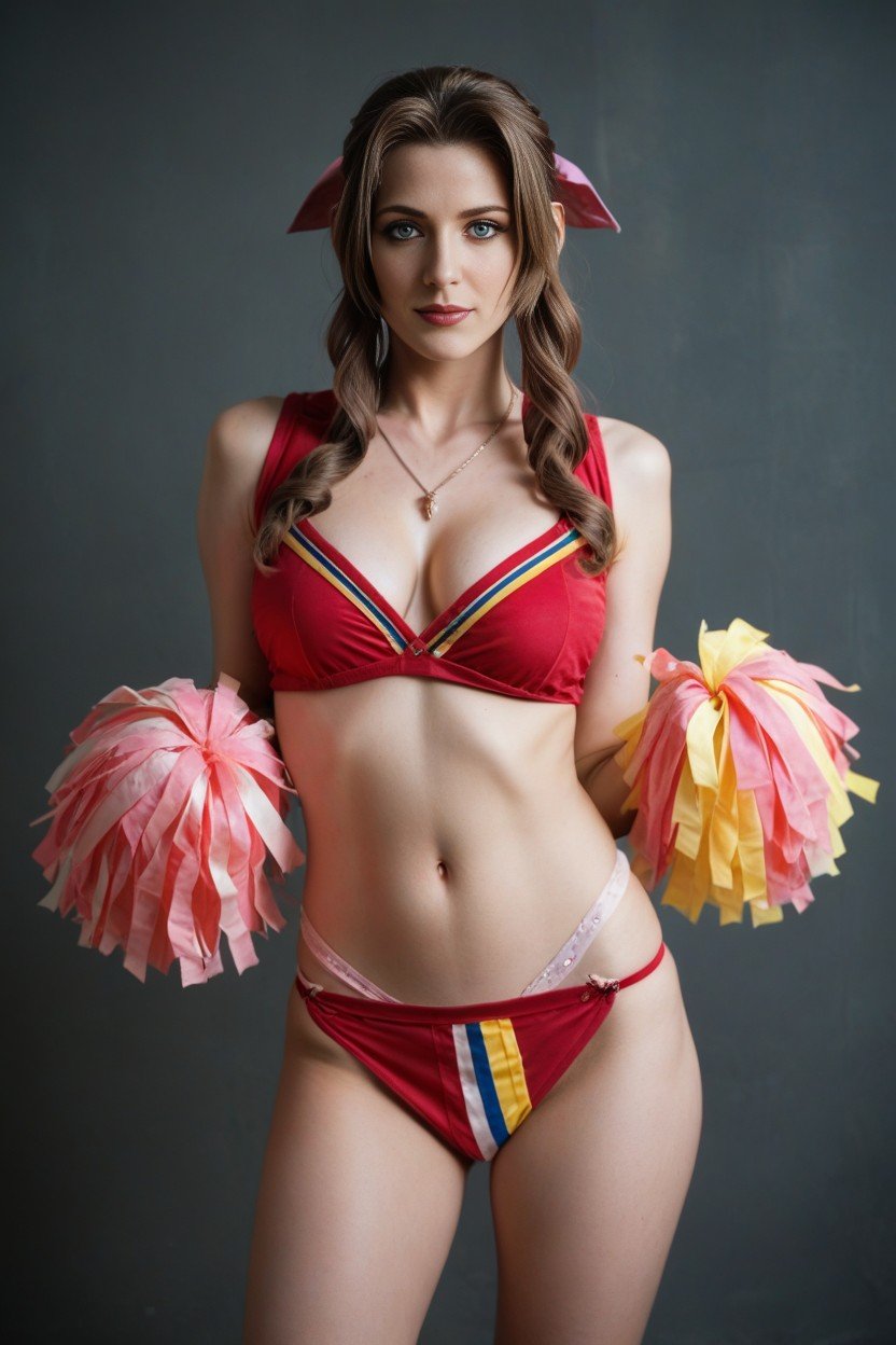 Cheerleader, 18+, Aerith Final Fantasy Furry AI Porn