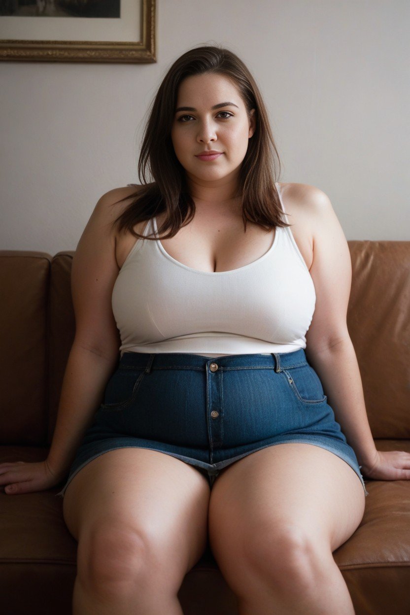 Ugly, Ssbbw, BrunettePorno IA transsexuelle