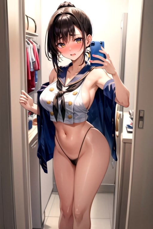 Selfie, Large Breast, 18+ Hentai AI Porn