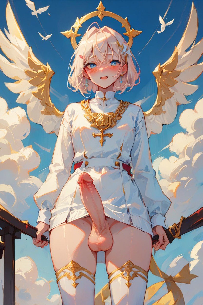 Angels Fuck In The Clouds, 18+ニューハーフAIポルノ