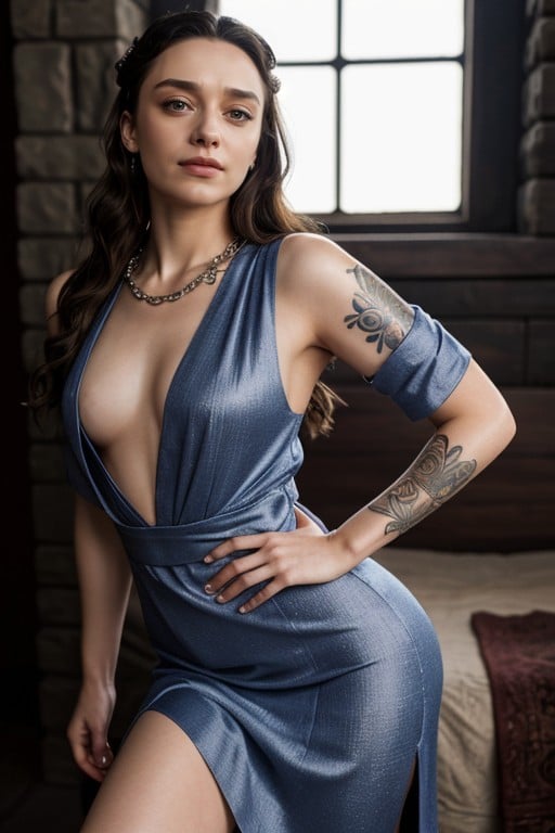 Maximum Slit On Dress, Award Winning Photo, S Hairstyle Shemale AI Porn