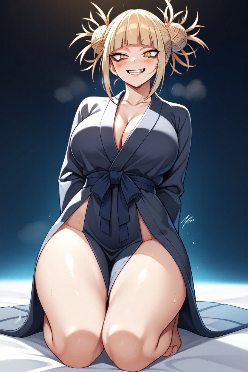 Toga Himiko From My Hero Academia, No Light, 팔 뒤로헨타이 AI 포르노