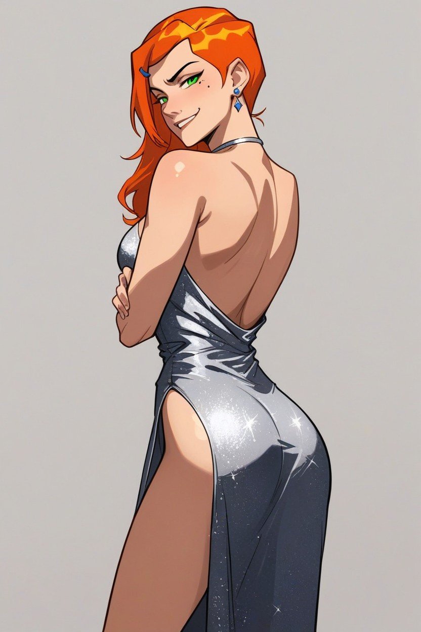 Gwen Tennyson From Ben Alien Force, Smirk, Looking At ViewerHentai IA