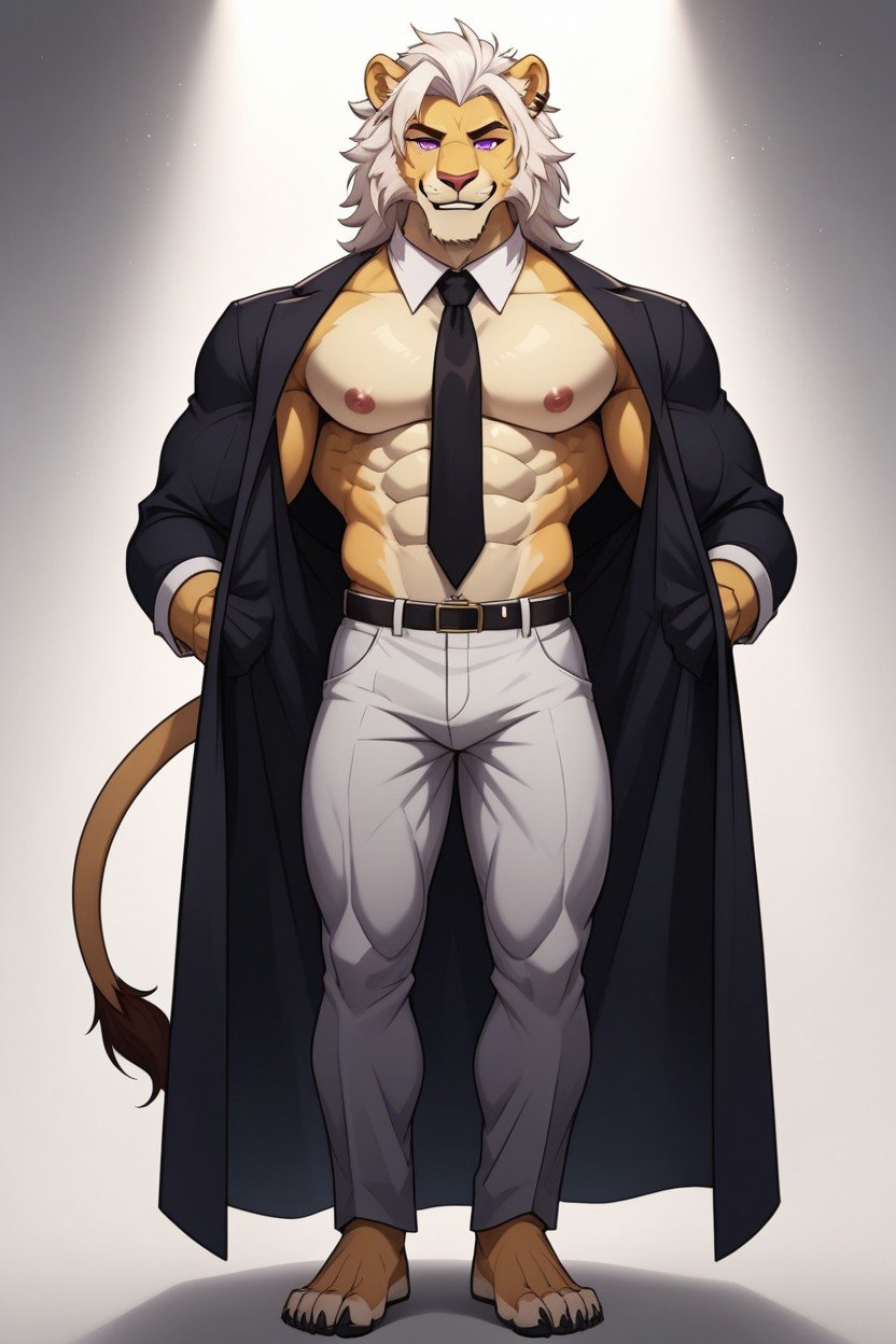 Black Tie Attire, 18+, Cuerpo CompletoFurry IA