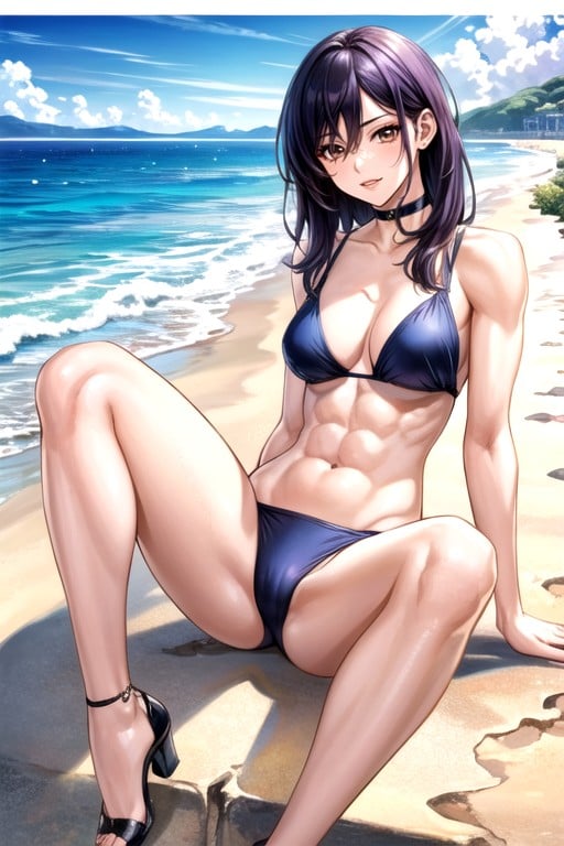 Detailed Background Of A Greek Town, Manga In Color, 18+ Furry AI Porn