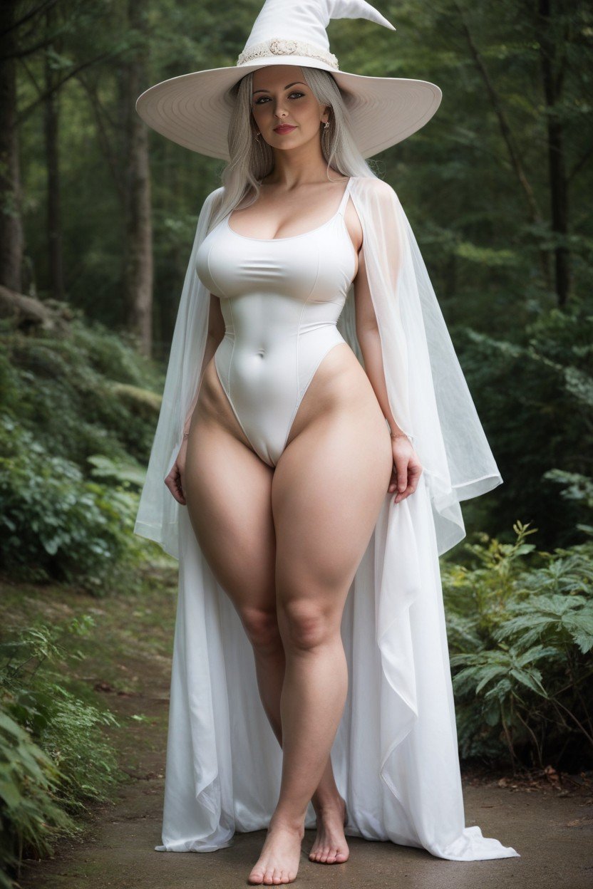 Forest Background, Big Ass, Big ThighsファーリーAIポルノ