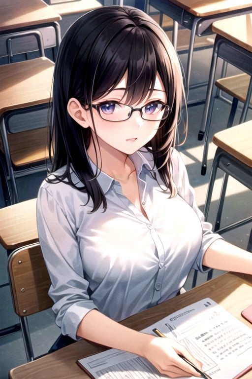 Eimi Fukada, Classroom, Black Hair아시아 AI 포르노