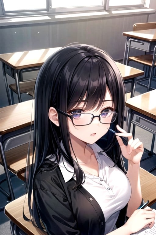 Classroom, 18+, Hair Hentai AI Porn