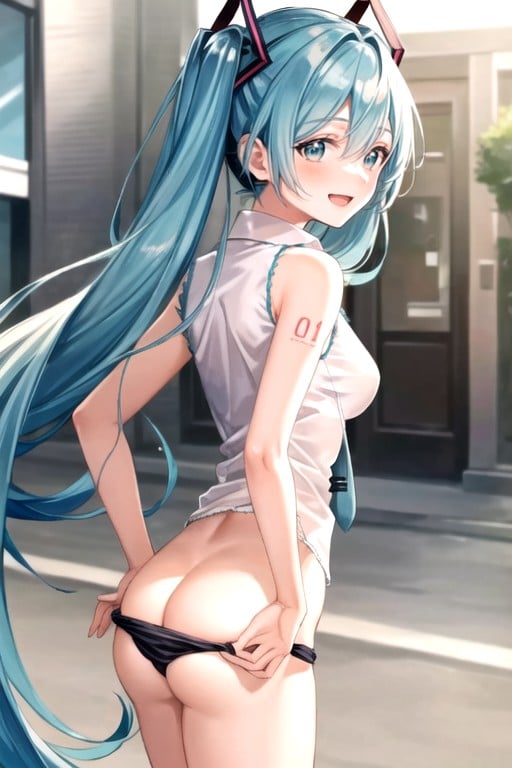 Small Ass, Tired Hatsune Miku, Naked AI Gay Porn