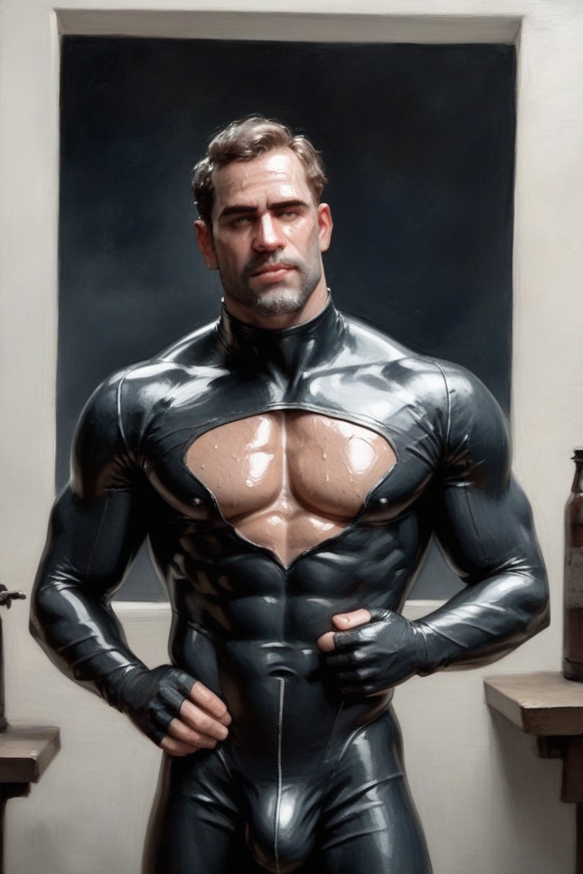 Betraying Just How Lost He Is In His Fevered Fantasies A, Lips Slightly Parted As He Shifts In His Sleep, A Lone AI Gay Porn