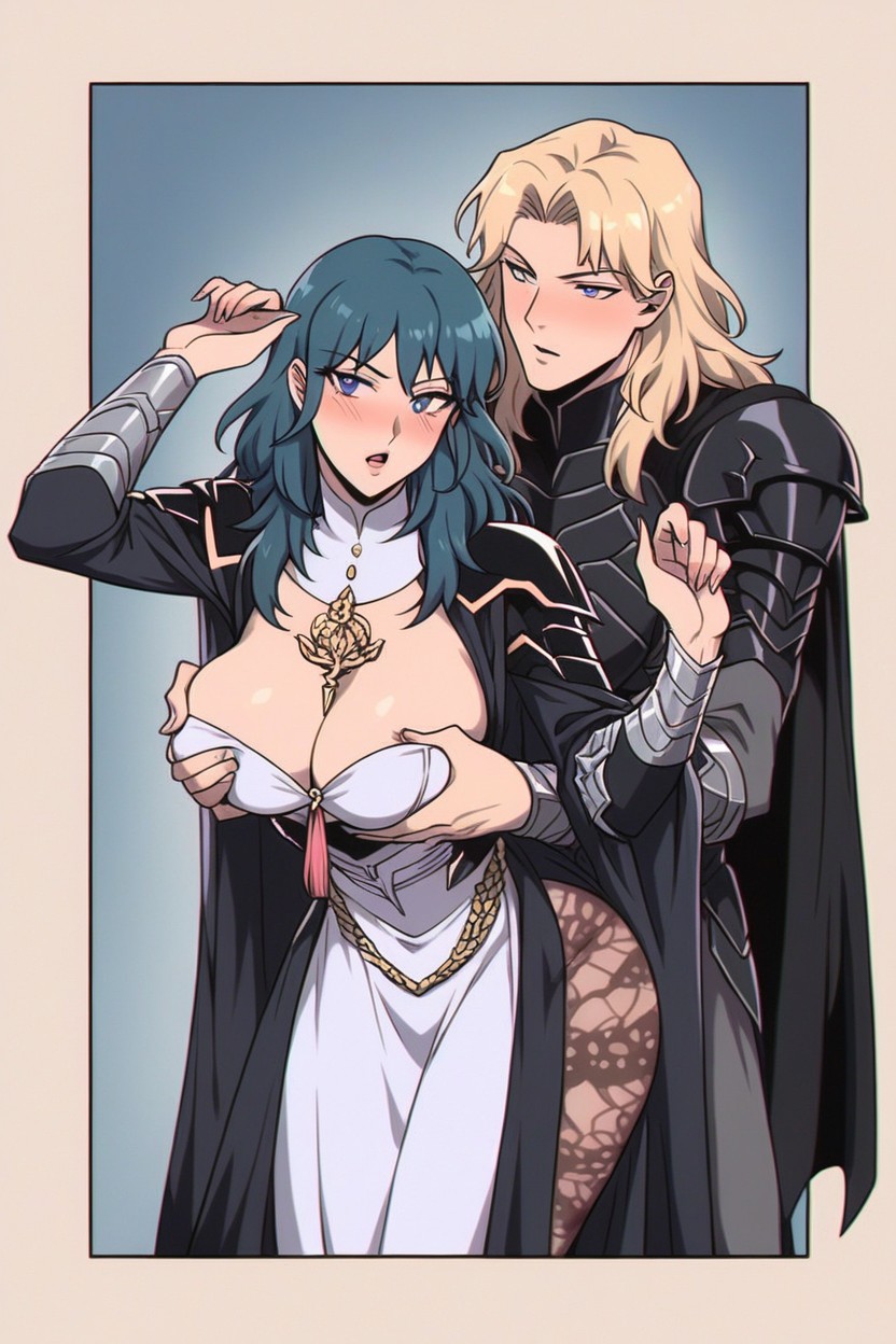 Huge Ass, Cleavage, Byleth Fire Emblem Hentai AI Porn