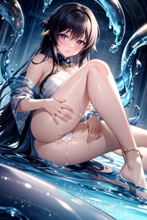 Vagina De Lado, Naked, Garota Slime Hentai IA pornografia