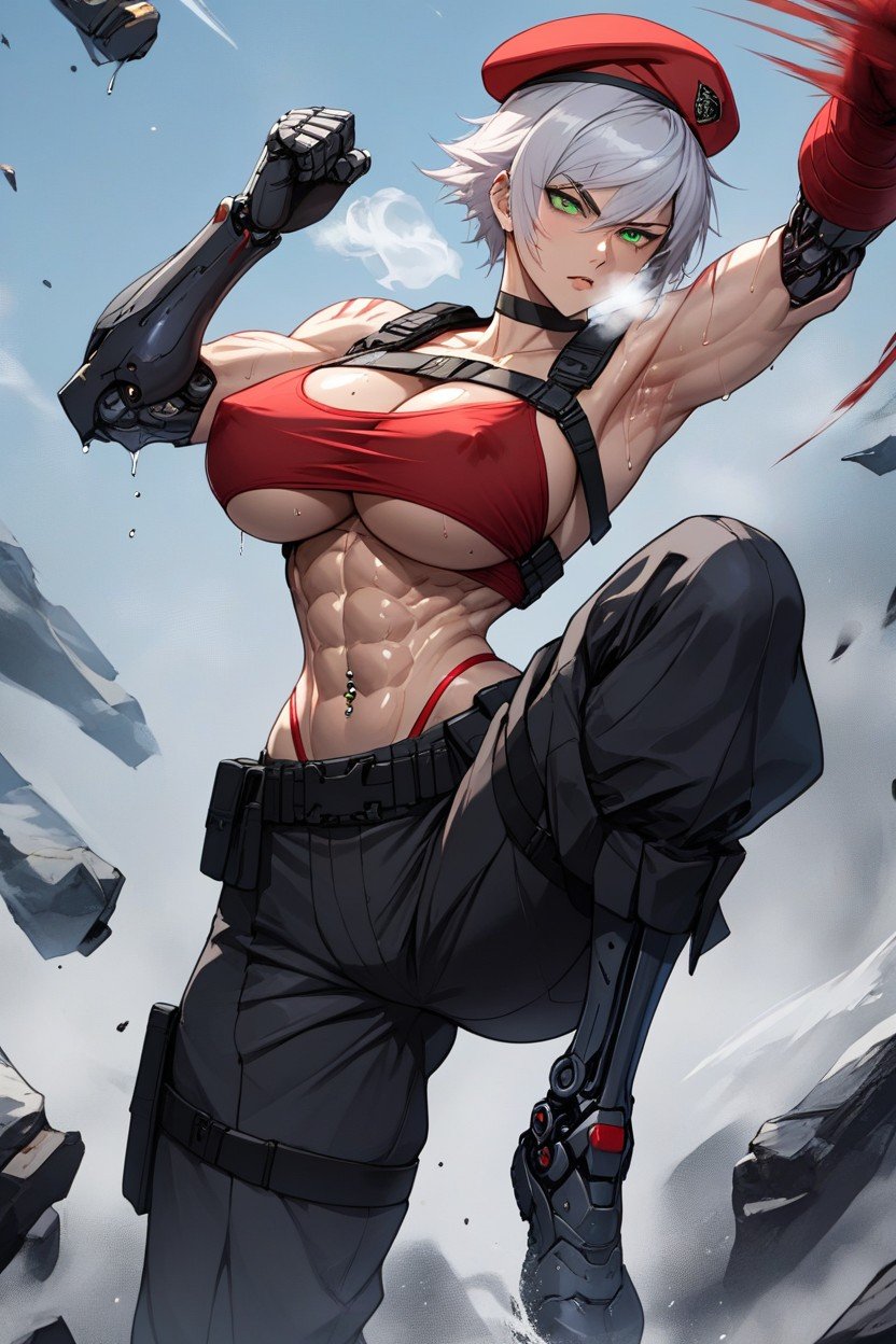 Punching, 巨乳, Tactical BeltAI黃漫