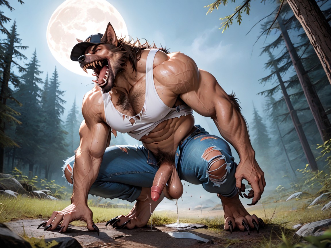 Sweaty, Cap, Claws AI Gay Porn