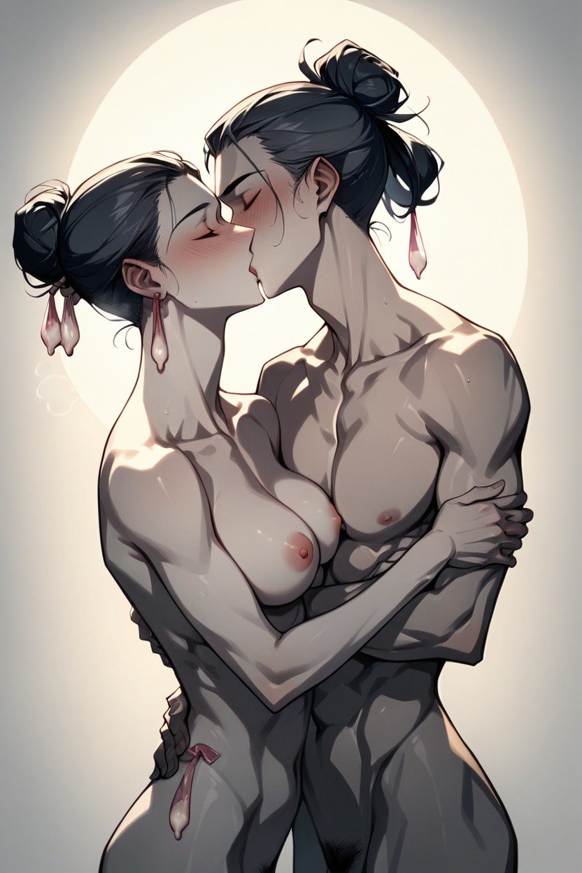 Goblins Women Kissing, 荷蘭人, 苗條AI獸人黃片