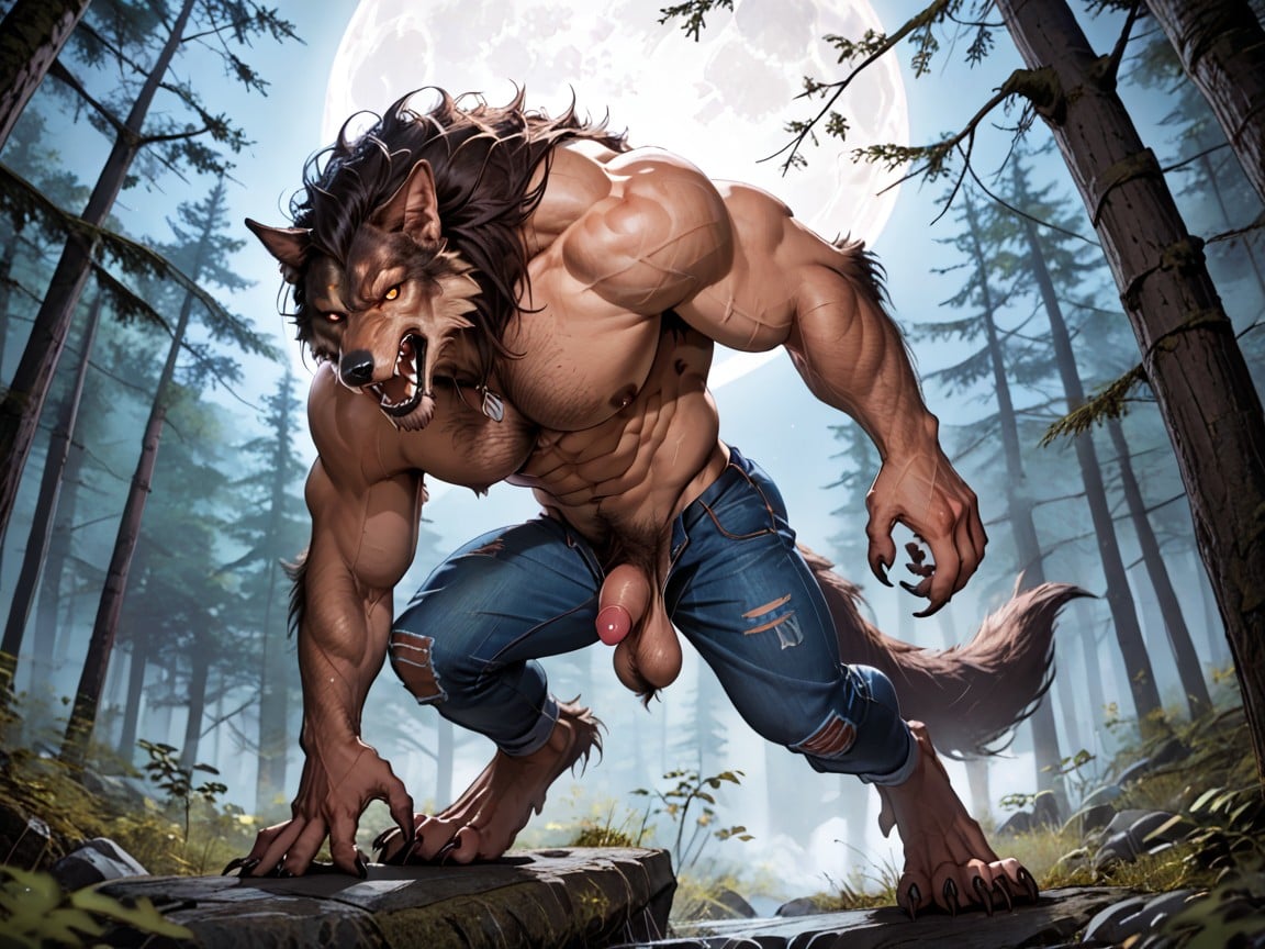 肌肉型, Claws, Large Hairy Chest Muscles AI同性戀黃片