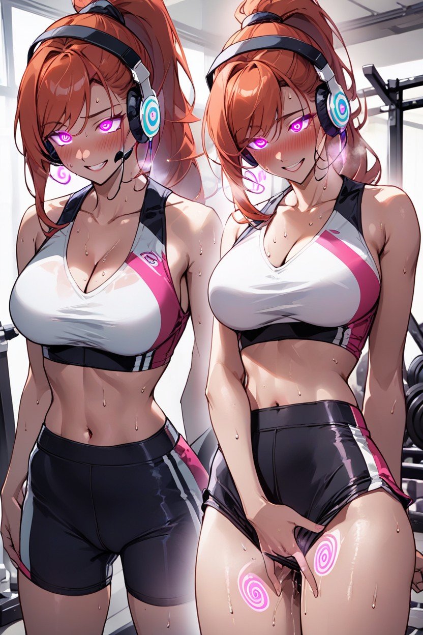 Gym, Big Boobs, Sweat퍼리 AI 포르노