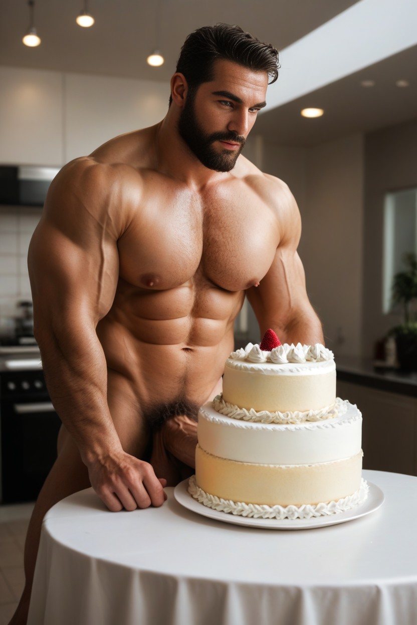 18+, Hairy Chest, Big Pecs ゲイAIポルノ