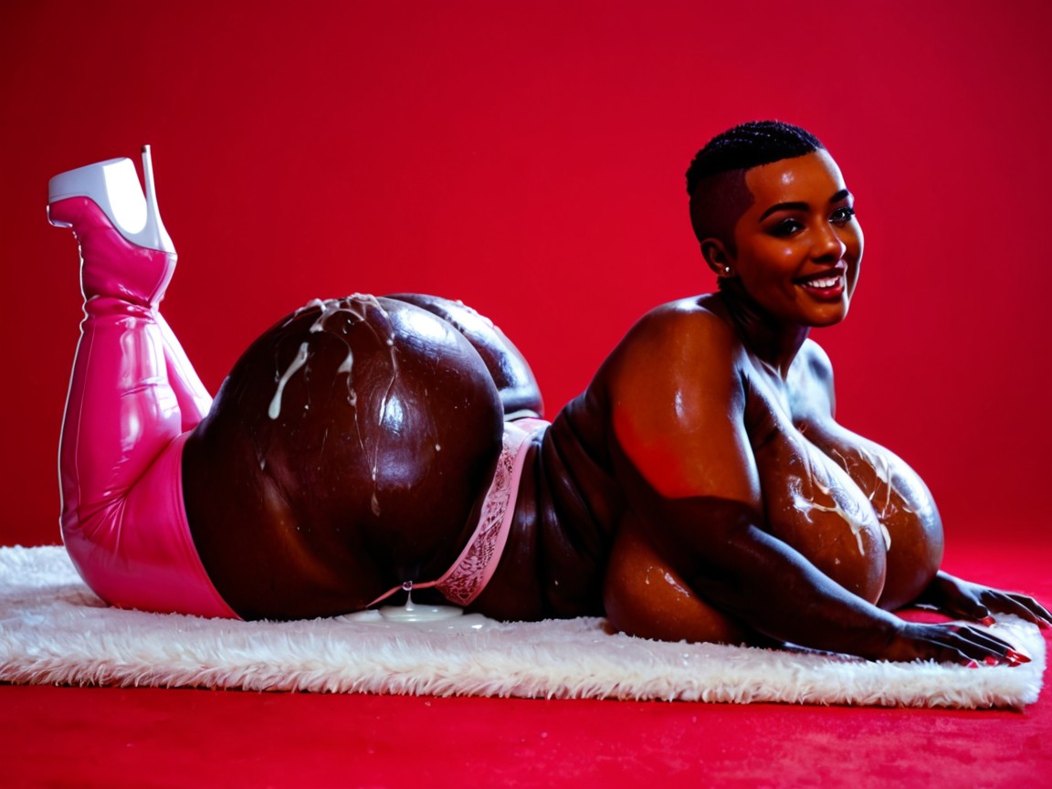 Massive Thighs, Black Woman, Fat Porno IA BBW