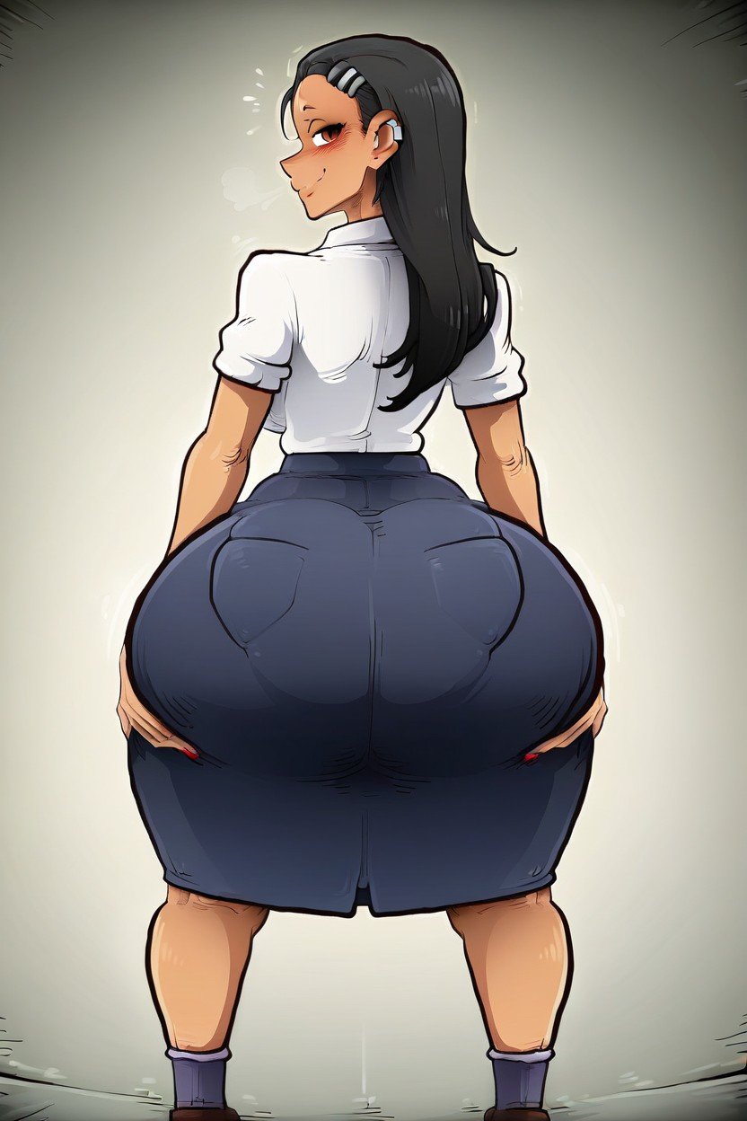 Nagatoro, 18+, Gigantic Ass Bigger Than Your BodyニューハーフAIポルノ