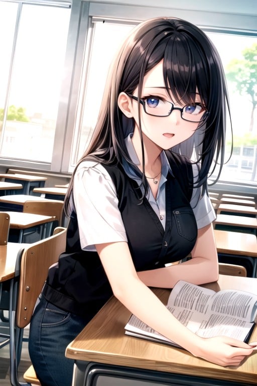 Hair, One Woman, TeacherHentai IA