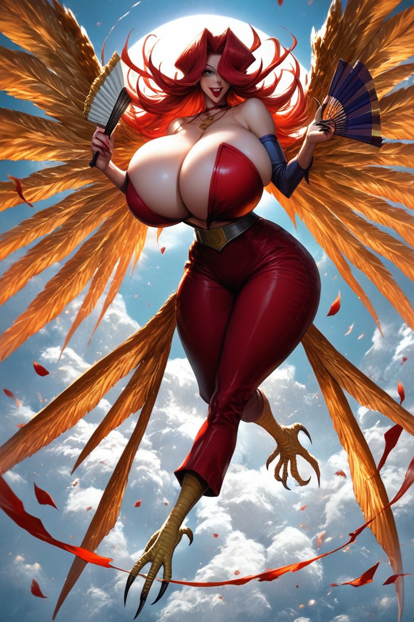 Harpy, Flying, Añadir Detalle Hentai IA