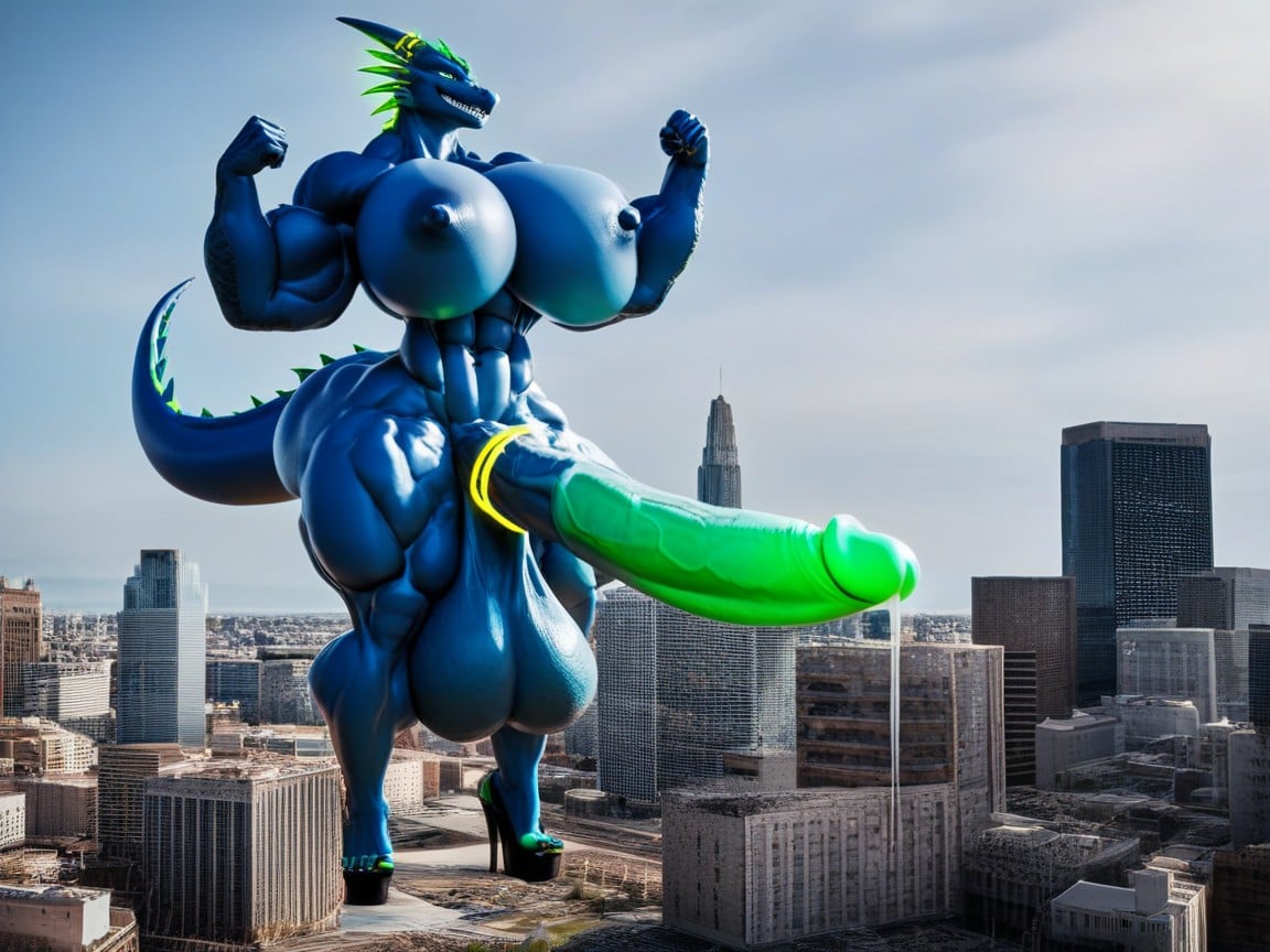 Regarder La Visionneuse, Extremely Long Cock, Gigantic Cock And Gigantic Sagging BallsPorno IA Furry