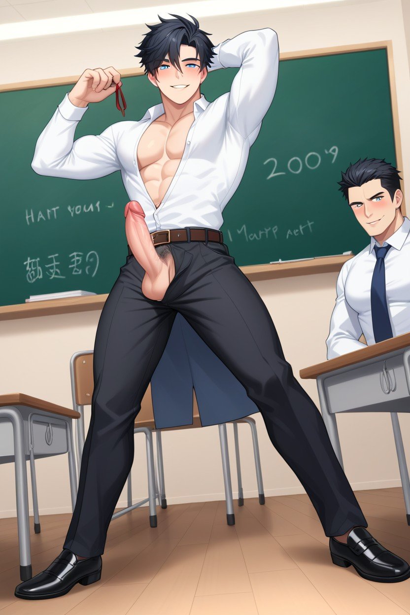 いたずら好き, In Classroom, Light Skin DickゲイAIポルノ