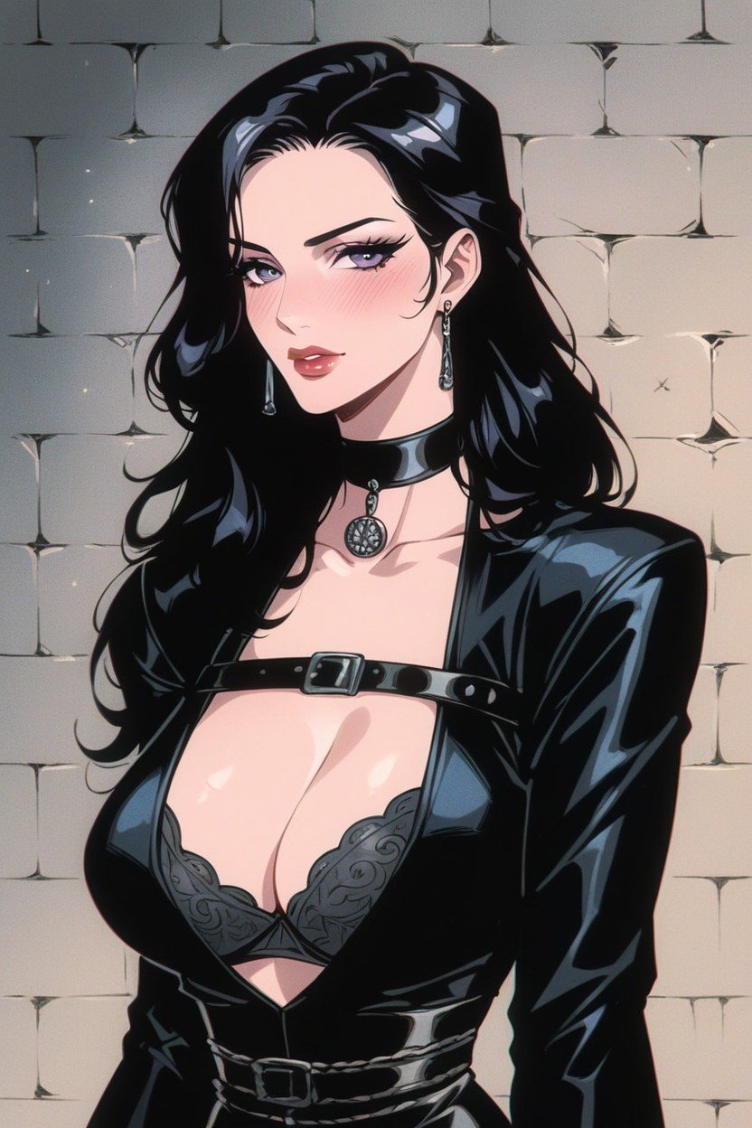 Yennefer, Cul Arrondi, Black High Heels Porno IA Gay