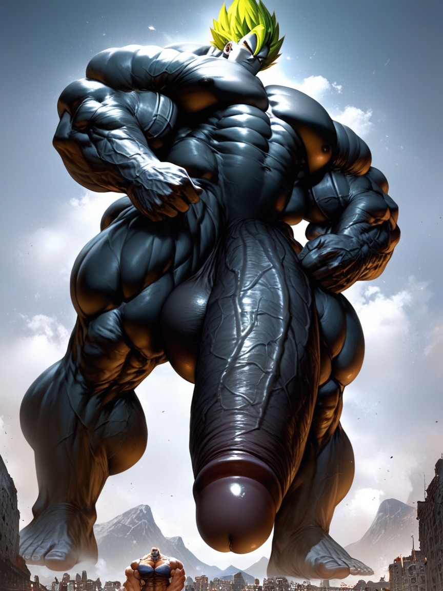 Big Man, Hyper Penis, Tall Man AI Gay Porn
