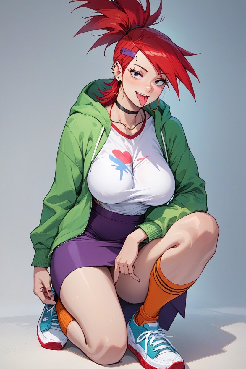 Frankie Foster, Red Hair, Orange SocksFurry IA