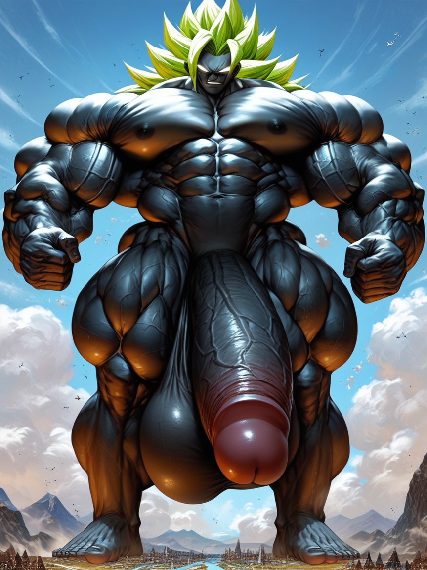 18+, Hyper Penis, Giant Massive Full Body Artwork AI同性恋黄片