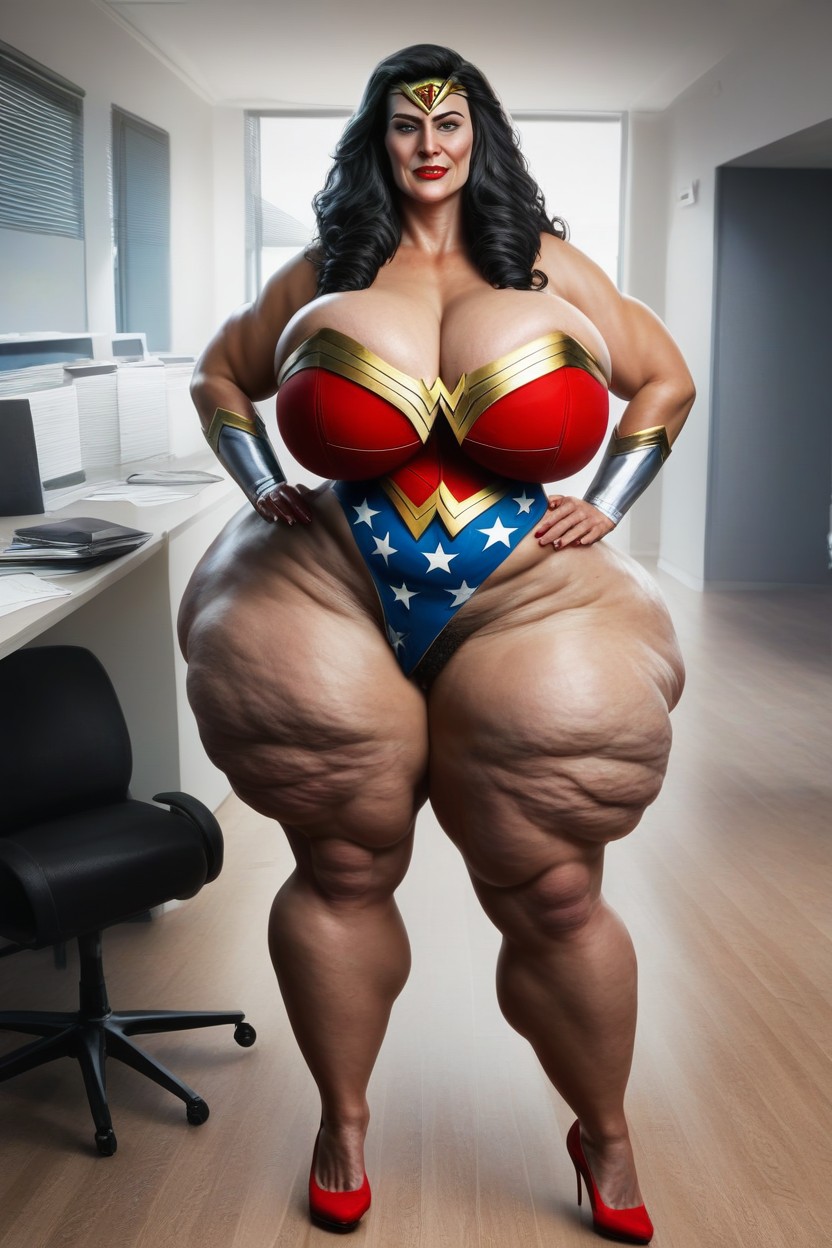 Disproportionately Large Ass, Extremely Fat Thighs, Ssbbw Porno IA