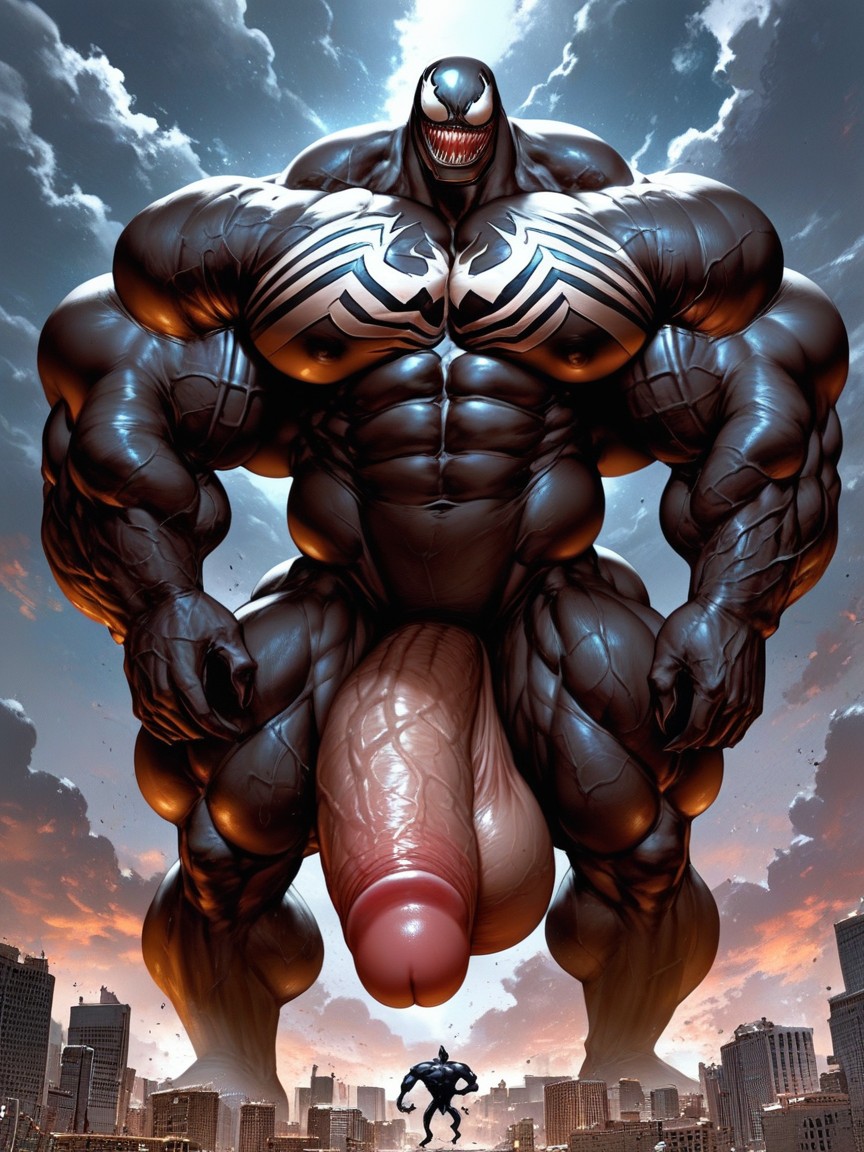 Massive Cock, 18+, Penis Bigger Than Legs AI Gay Porn