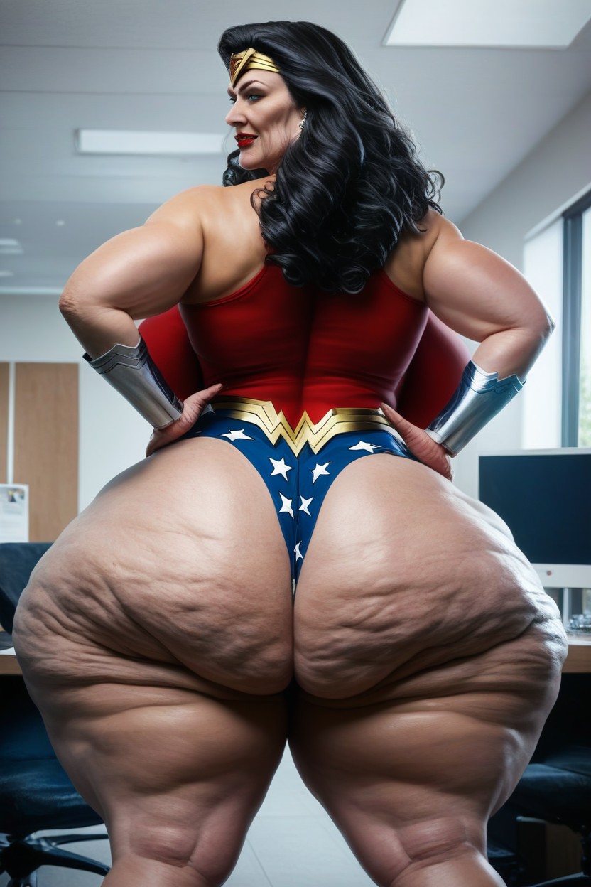 Thick Ass, Fat Hips, 60+ AI Porn
