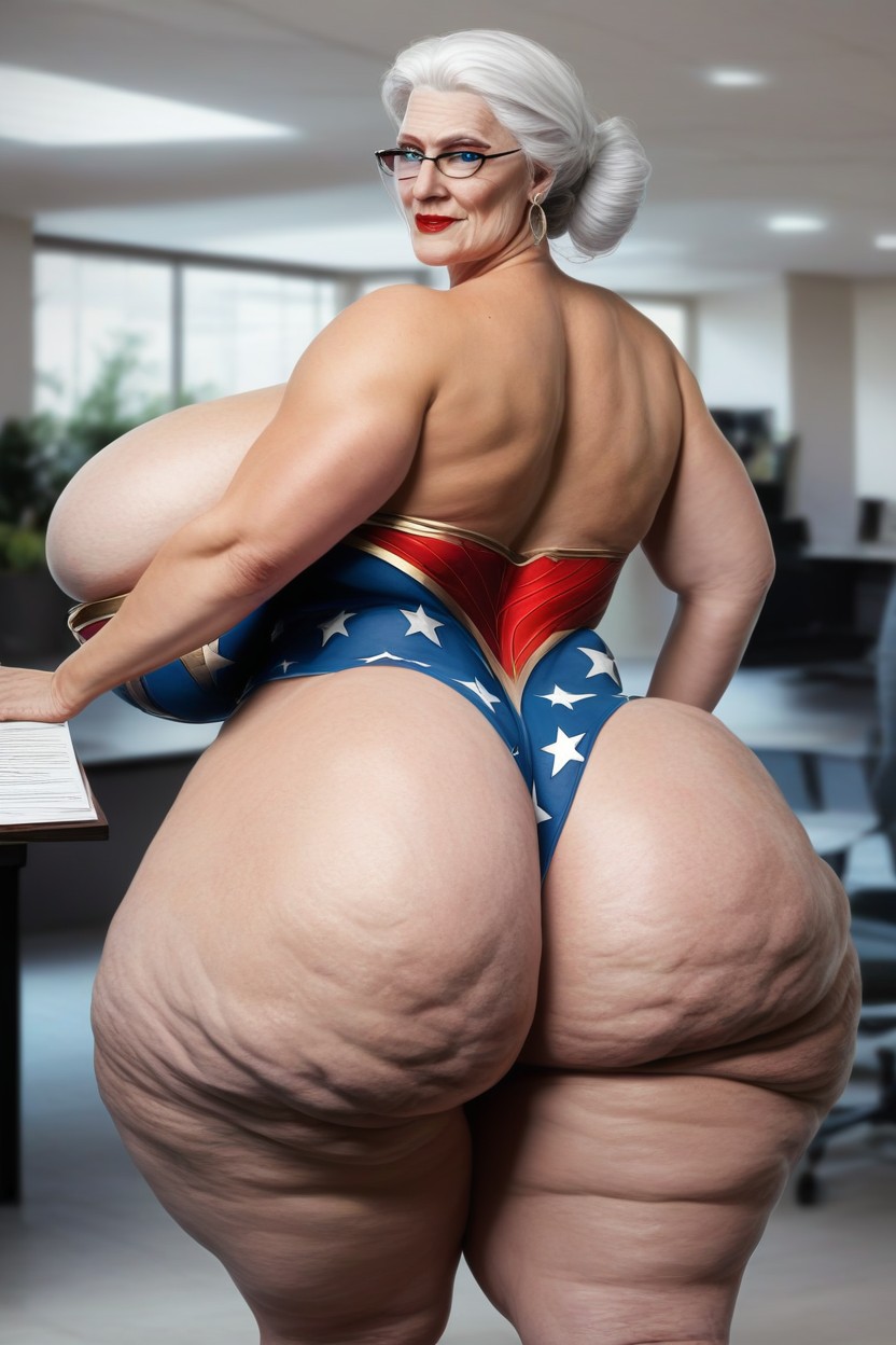 Thick Thighs, Ssbbw, Ssbbw Massive Fake Booty AI Porn