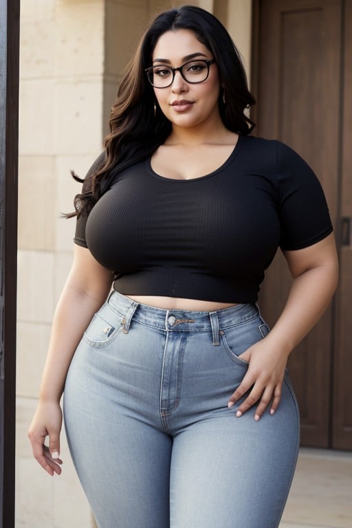 Step Mother And Wife, Super Curvy And Big Body, Whole Body In The Frame AI Gay Porn