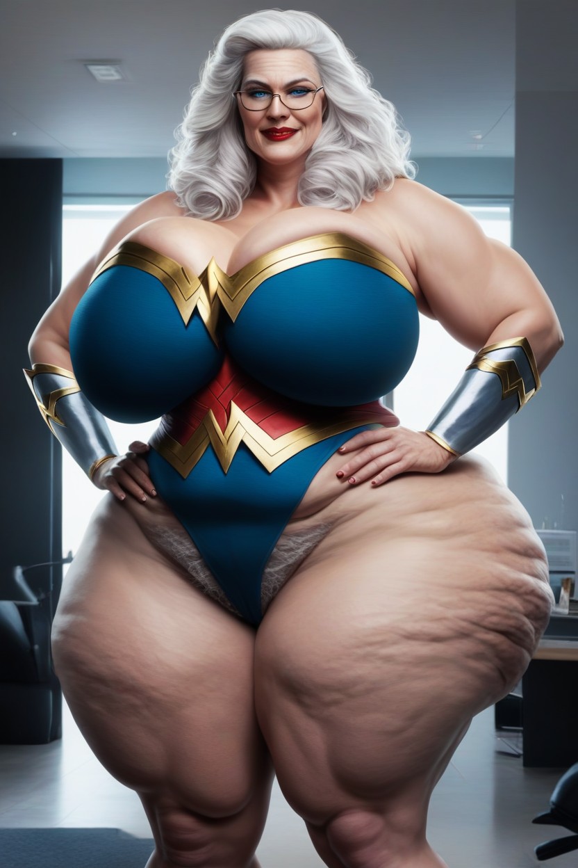 Thick Ass, Ssbbw Massive Fake Booty, Super Thick Thighs AI Porn