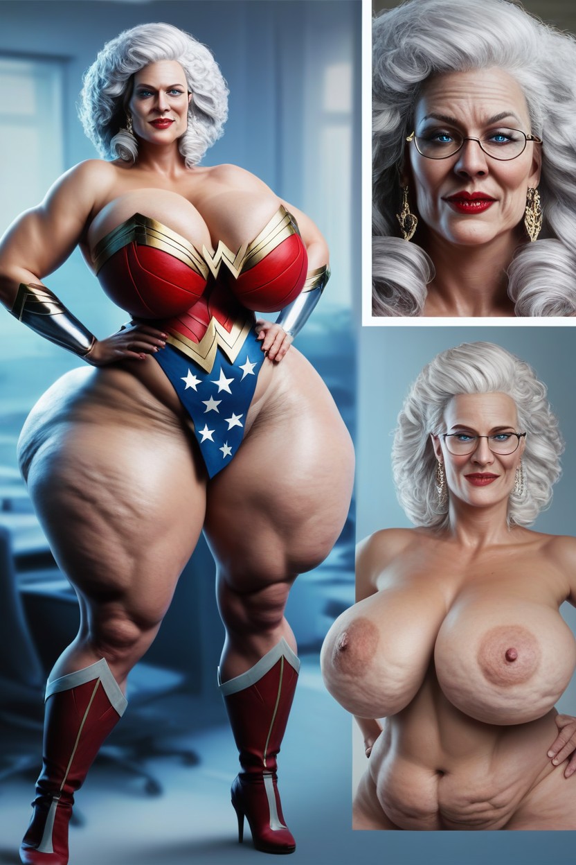 Thick Thighs, Gray Arfo Gray, Jewish AI Porn