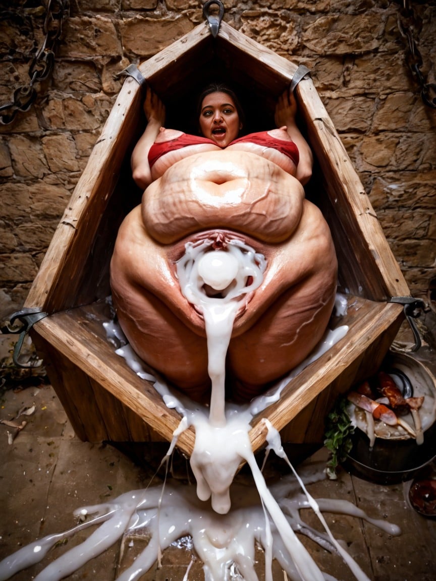 Belly Fucked In Navel, Bellyfucking, Belly Close Up AI Porn