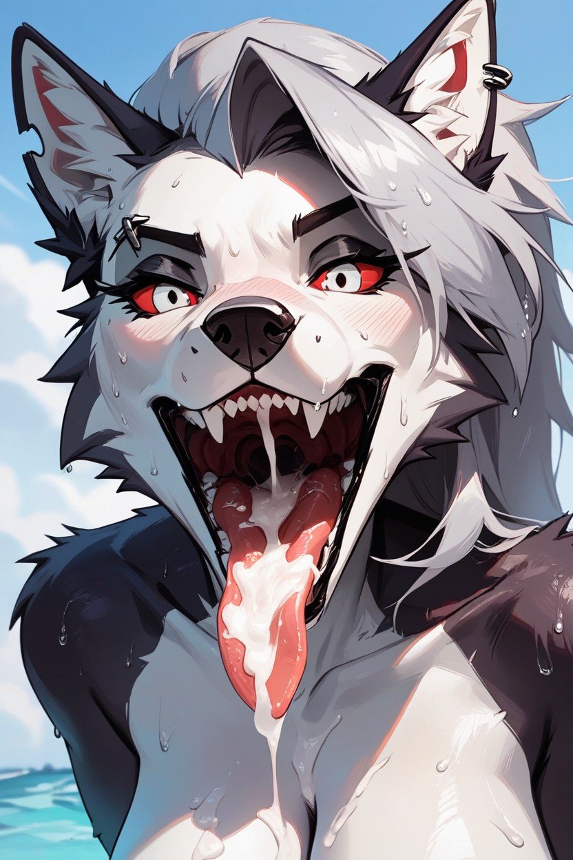 Cum In Throat, 20+, LoonaPorno IA Furry