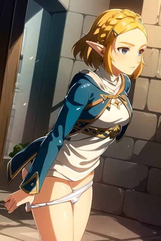 White Panties, 18+, Zelda (the Legend Of Zelda)Porno IA Hentai